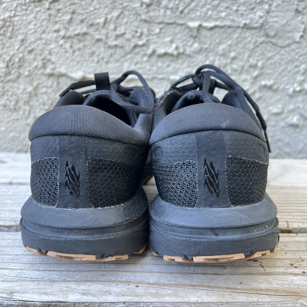 Brooks Shoes Men Size 12.5 Revel 7 Athletic Running Sneakers Black Gum Low Top - Picture 6 of 14